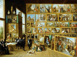 Archduke Leopold Wilhelm S Studio — David Teniers The Younger, Baroque