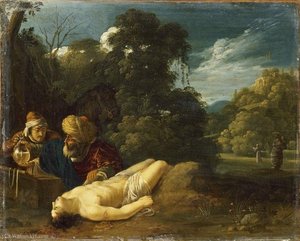 The Good Samaritan — Jacob Symonsz Pynas
