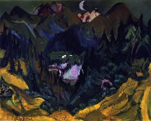 Junkerboden — Ernst Ludwig Kirchner, German Expressionism