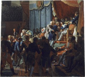 First Distribution Of The Legion Of Honor Crosses, At The Church Of Les Invalides On July 14, 1804 — Jean-baptiste Debret, Neoclassicism