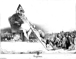 Gargantua — Honoré Daumier