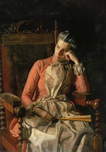 Portrait Of Amelia Van Buren — Thomas Eakins