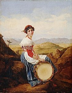 PAYSANNE DE LA CAMPAGNE DE ROME