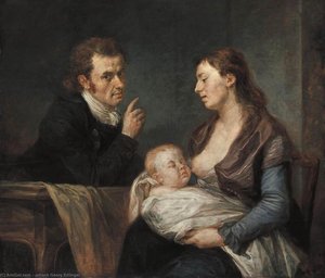 Family Portrait — Johann Georg Edlinger