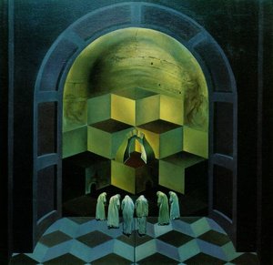 The Skull Of Zurbar6n, 1956 — Salvador Dalí