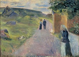 Erotica In Summer — Edvard Munch, Expressionism