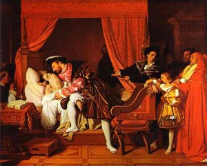 Death Of Leonardo Da Vinci — Jean-auguste-dominique Ingres