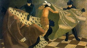 The Disrobing Of Christ — Sir Stanley Spencer