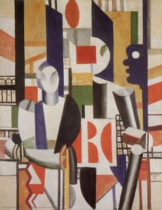 Characters In The City — Fernand Léger, Cubism