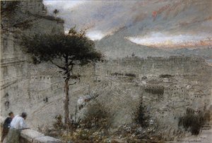 Naples — Albert Goodwin, Impressionism