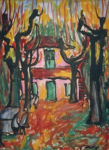 Houses In The Trees — Arthur Segal