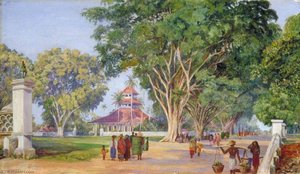 The Mosque Of Bandong, Java — Marianne North
