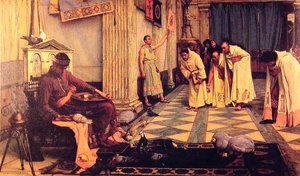 The Favourites Of The Emperor Honorious — John William Waterhouse
