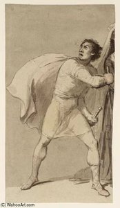 The Daggers Being Given To Lady Macbeth — Sir Nathaniel Dance Holland, Baroque