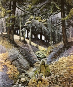 The Dark Ravine — Charles Burchfield
