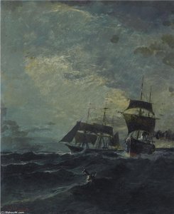 Boats at the sea