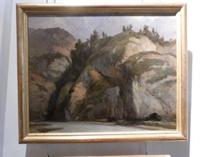 Paysage Montagneux — Jules Louis Philippe Coignet