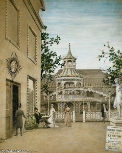 James Mcneill Whistler In The Cremorne Gardens - — Walter Greaves