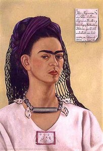 Self Portrait Dedicated To Sigmund Firestone — Frida Kahlo, Surrealism