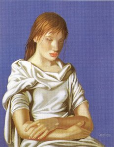 Woman In Blue — Tamara De Lempicka