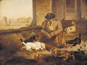 Terriers Ratting - — George Armfield (smith)