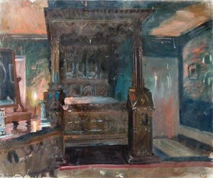 Study For 'the Haunted House' - — Sir Alfred James Munnings