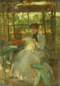 In The Garden — Jacob Henricus Maris