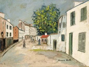 Street In Montmartre 5 — Maurice Utrillo