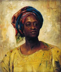 An Arab In A Turban — Konstantin Yegorovich Makovsky, Romanticism