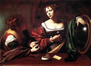 Martha And Mary Magdalene — Caravaggio, Baroque