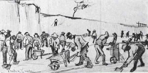 Sand Diggers In Dekkersduin Near The Hague — Vincent Willem Van Gogh