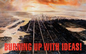 Panel No. 4 From The Robert Moses Project (burning Up With Ideas!) — Lawrence Carl Gipe, Other