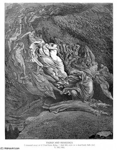 Paolo And Francesca — Paul Gustave Doré