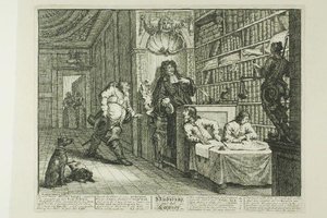 Hudibras And The Lawyer, Plate Twelve From Hudibras — William Hogarth