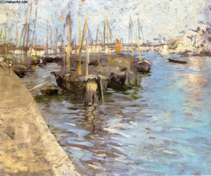 Provincetown Harbor — Charles Webster Hawthorne