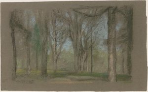 Wood Scene (the Park) — Arthur B. Davies