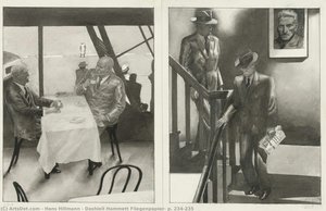 Dashiell Hammett Fliegenpapier, P. 234-235 — Hans Hillmann