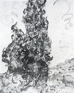 Cypresses — Vincent Willem Van Gogh