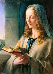 Maiden Meditation — Charles West Cope