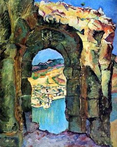 From The Ruins Of The Mtsyri — Pyotr Konchalovsky