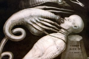 Hr Giger Facehugger Ii — H.r. Giger