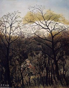 Forest Rendezvous — Henri Julien Félix Rousseau (le Douanier)