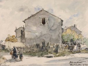 La Maison Du Garde Champetre At Fontvieille, France — Herman Armour Webster