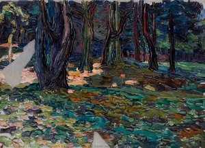 Park Von Saint-cloud (saint-cloud Park) — Wassily Wassilyevich Kandinsky, Post-impressionism
