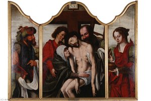 Triptych: Deposition. Nicodemus. Maria Magdalena