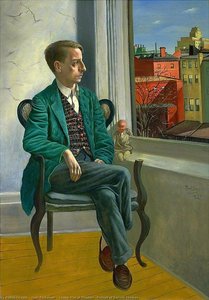 Young Man At Window (portrait Of Russell Thomas) — Noel Rockmore