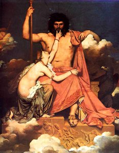 Jupiter And Thetis-large — Jean-auguste-dominique Ingres