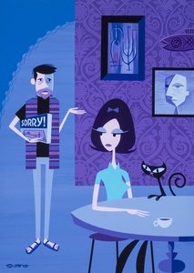 The Apologist — Josh Agle (shag), Pop Art