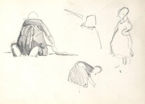 Studies Of Dutch Women Relating To 'a Dutch Village' — Sir George Clausen