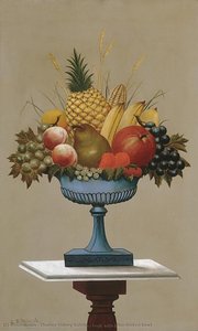 Fruit With Blue-footed Bowl — Charles Sidney Raleigh